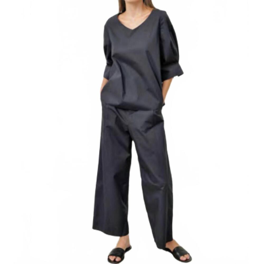 NEW SUSANNE BOMMER loose trousers in blue moon